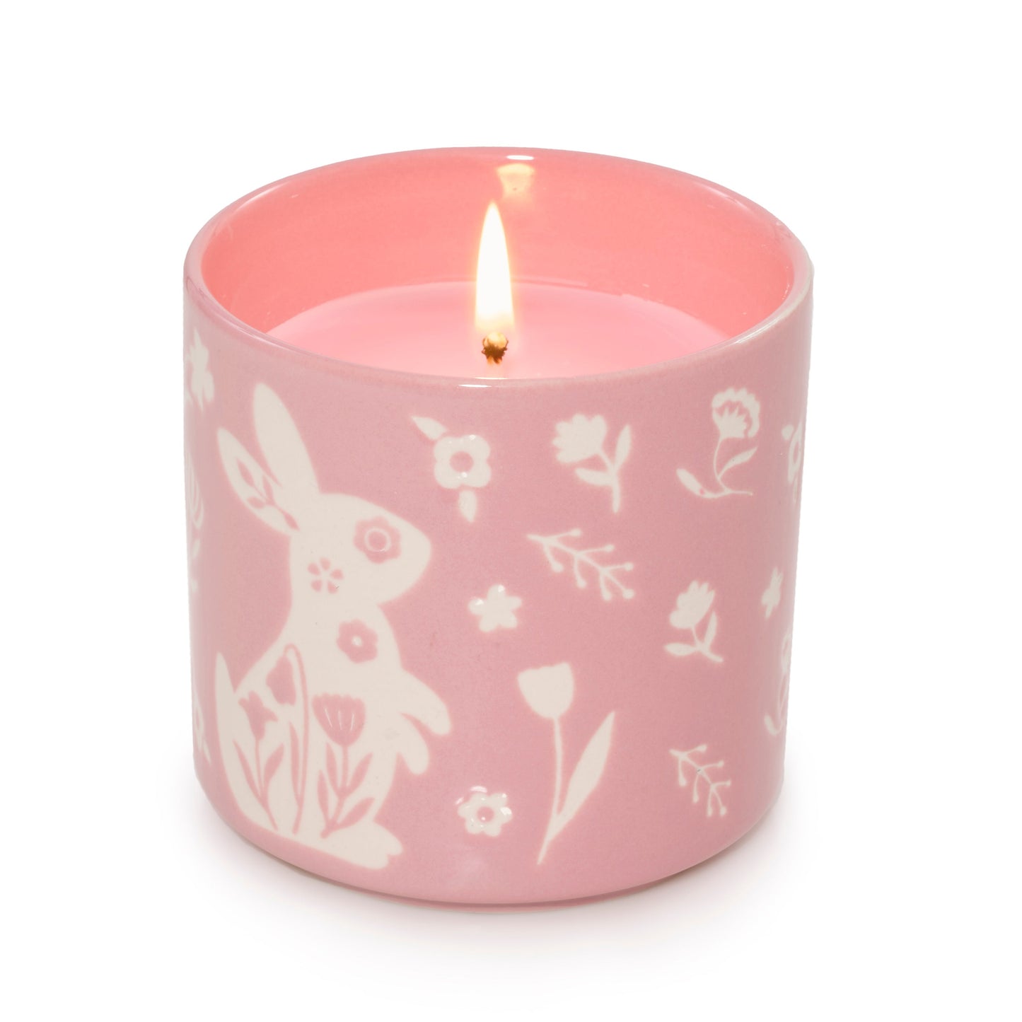 Strawberry Bunny Shortcake Decorative Tumbler Candle